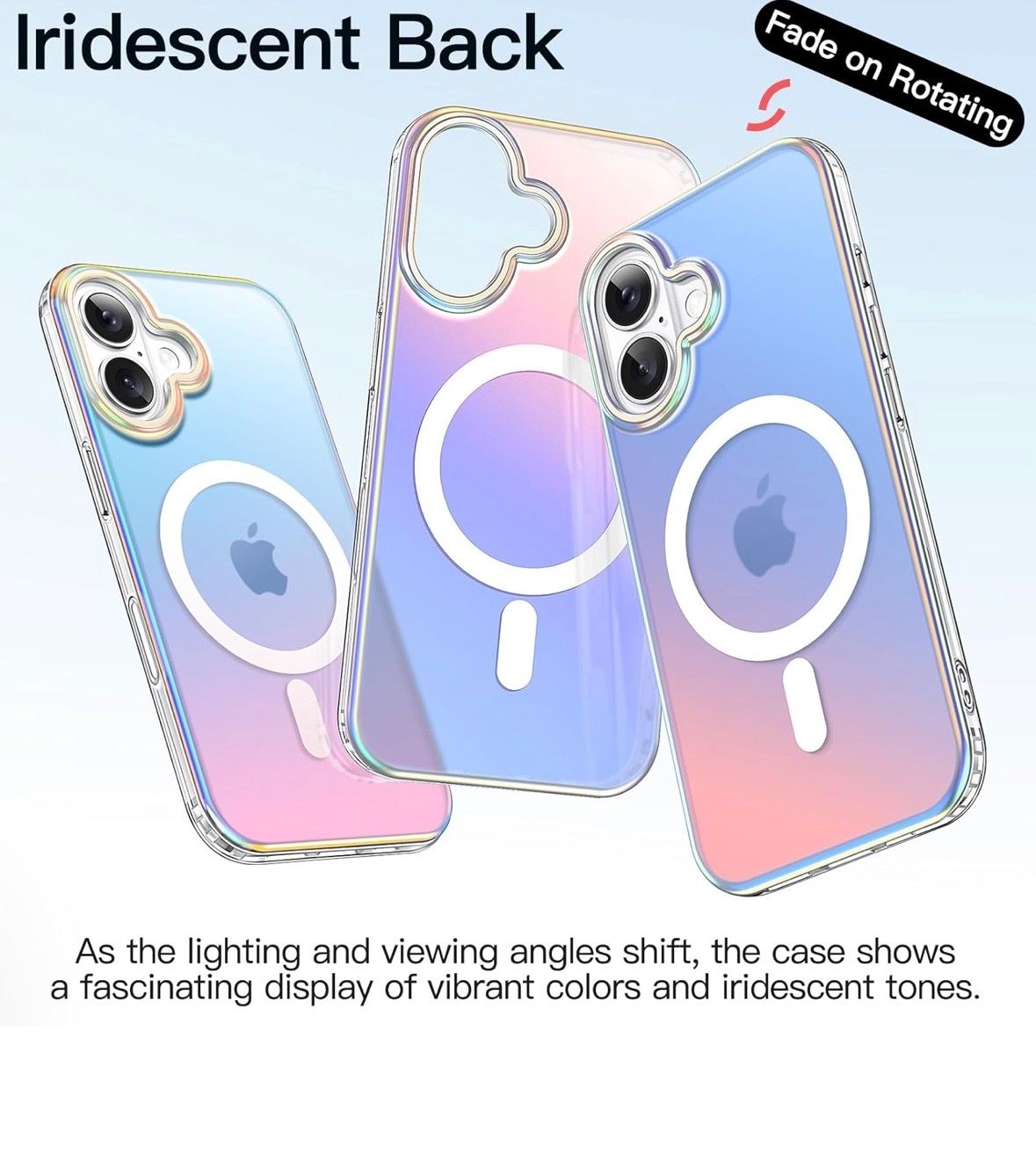 Apple Covers & Schutzfolien: iPhone 16 silicone MagSafe Hülle - Iridescent neu – Neu und originalverpackt aus Frauenfeld von Vanityroom