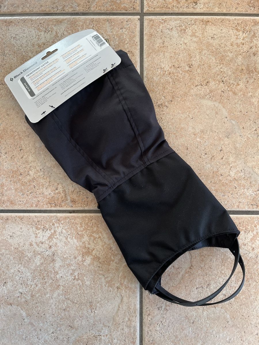 Black Diamond Stinchiere & Fasciature: Goretex Black Diamond Frontpoint Gaiter – Nuovo e nell'imballaggio originale da Leysin venduto da nevin.mccallum 1