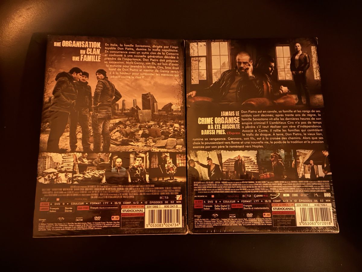Tutti i DVDs: Gomorra saisons 1-2 – Nuovo e nell'imballaggio originale da Neyruz FR venduto da Shcc17 1