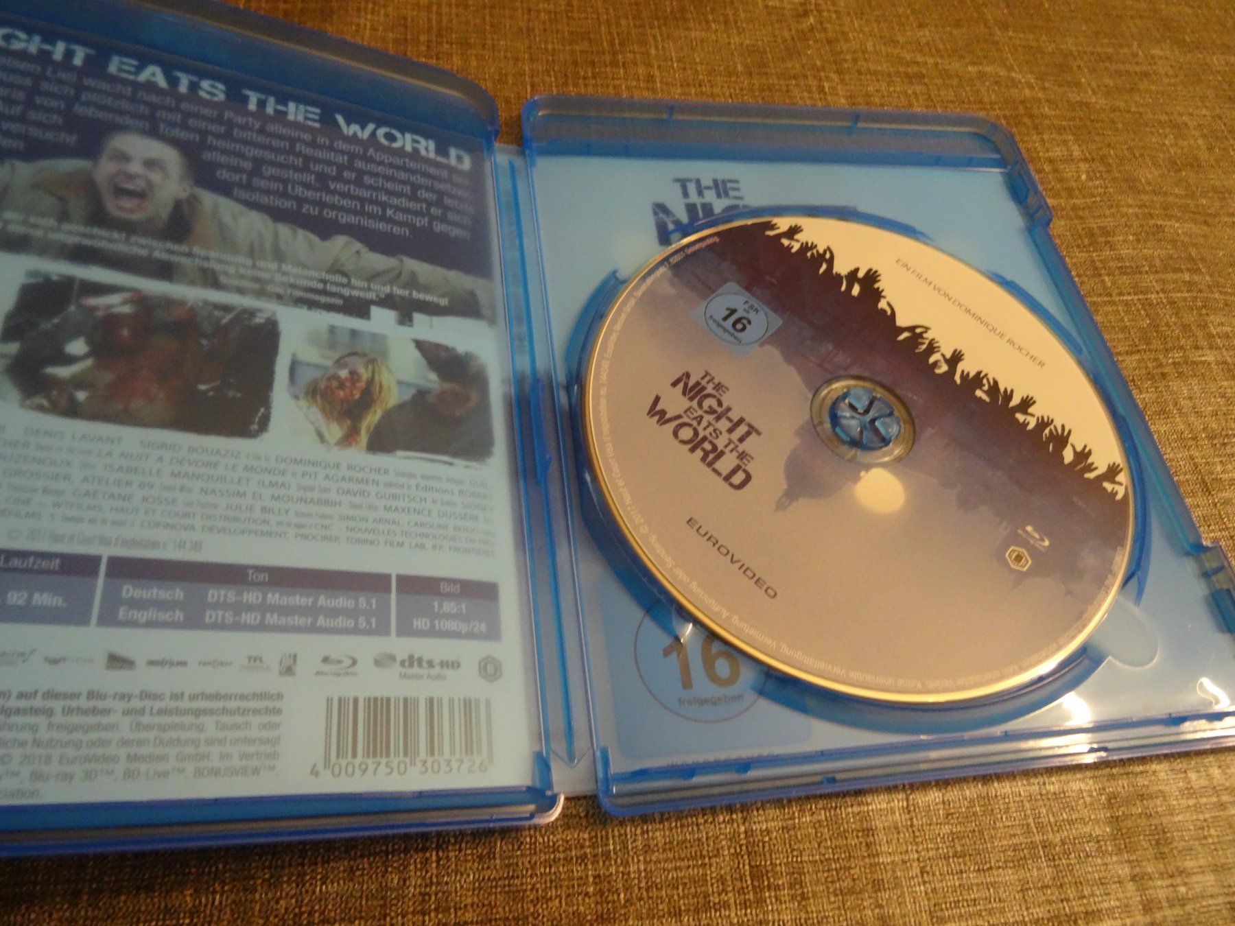 Tous les DVDs: The Night Eats The World Blu-ray – D'occasion à Olten par Disc-Verkauf 1