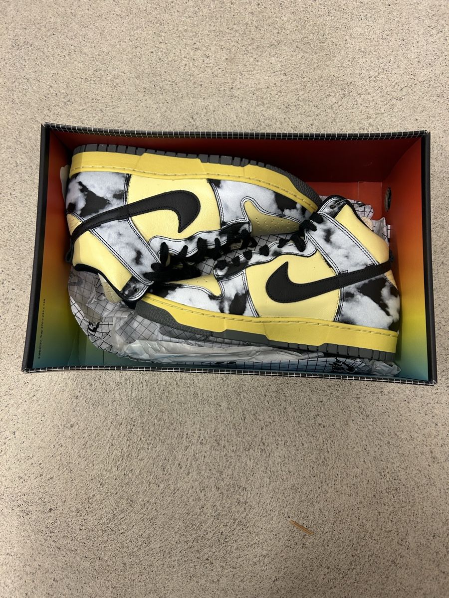 Nike Scarpe da uomo: Nike Dunk High Black Acid Wash – Nuovo e nell'imballaggio originale da St.Gallen venduto da y.vrn1 1