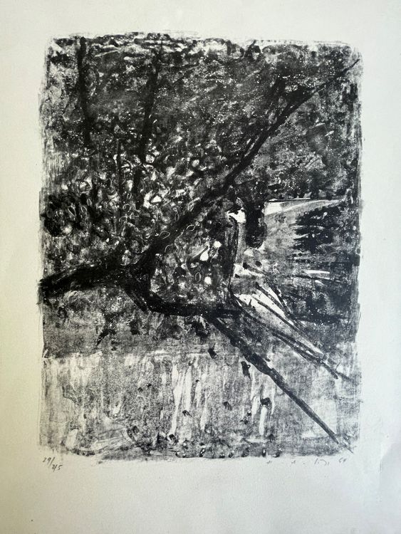 Grafica & Litografie: Lithographie von Henri Schmid (1924-2009) signiert – Usato da Baar venduto da Sonne5057 2
