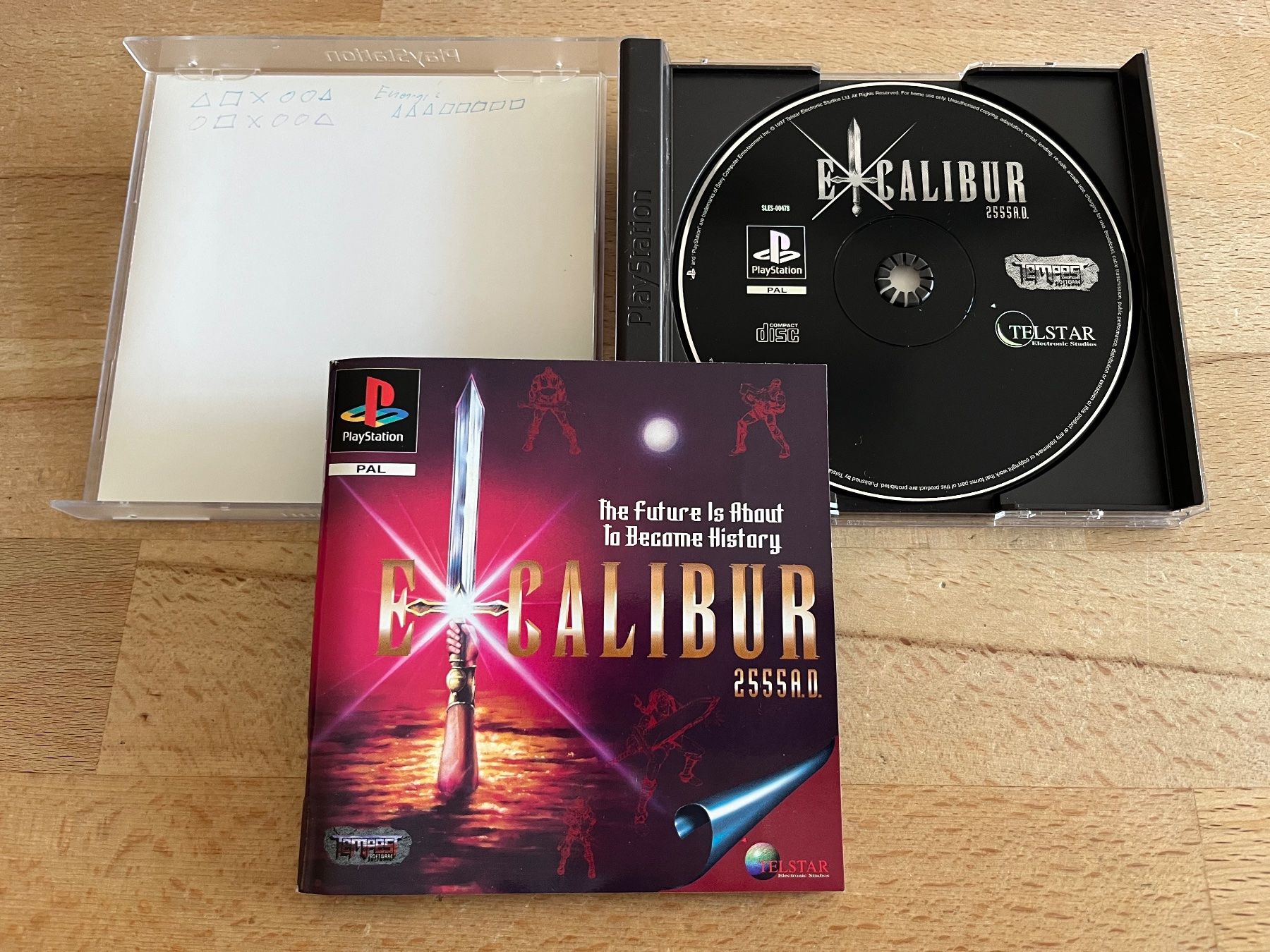 Sony Giochi: Excalibur 2555 A.D. - Playstation 1 PS1 – Usato da Thalwil venduto da ranx 1