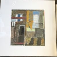 Grossformatige Mischtechnik auf Papier - signiert eto - 2001