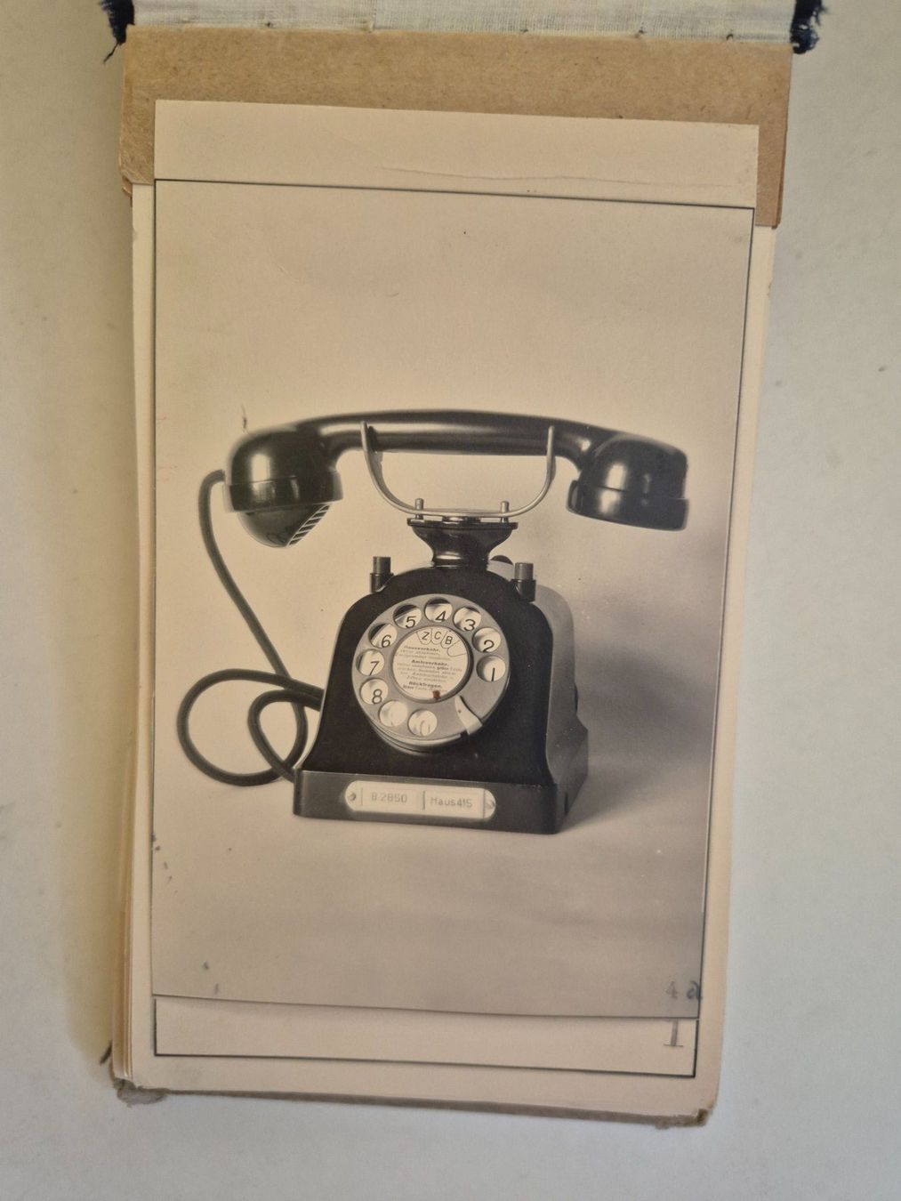 Documents: Alte Anleitung Telephon-Apparate Schweiz – D'occasion à Langendorf par zvonu161 2