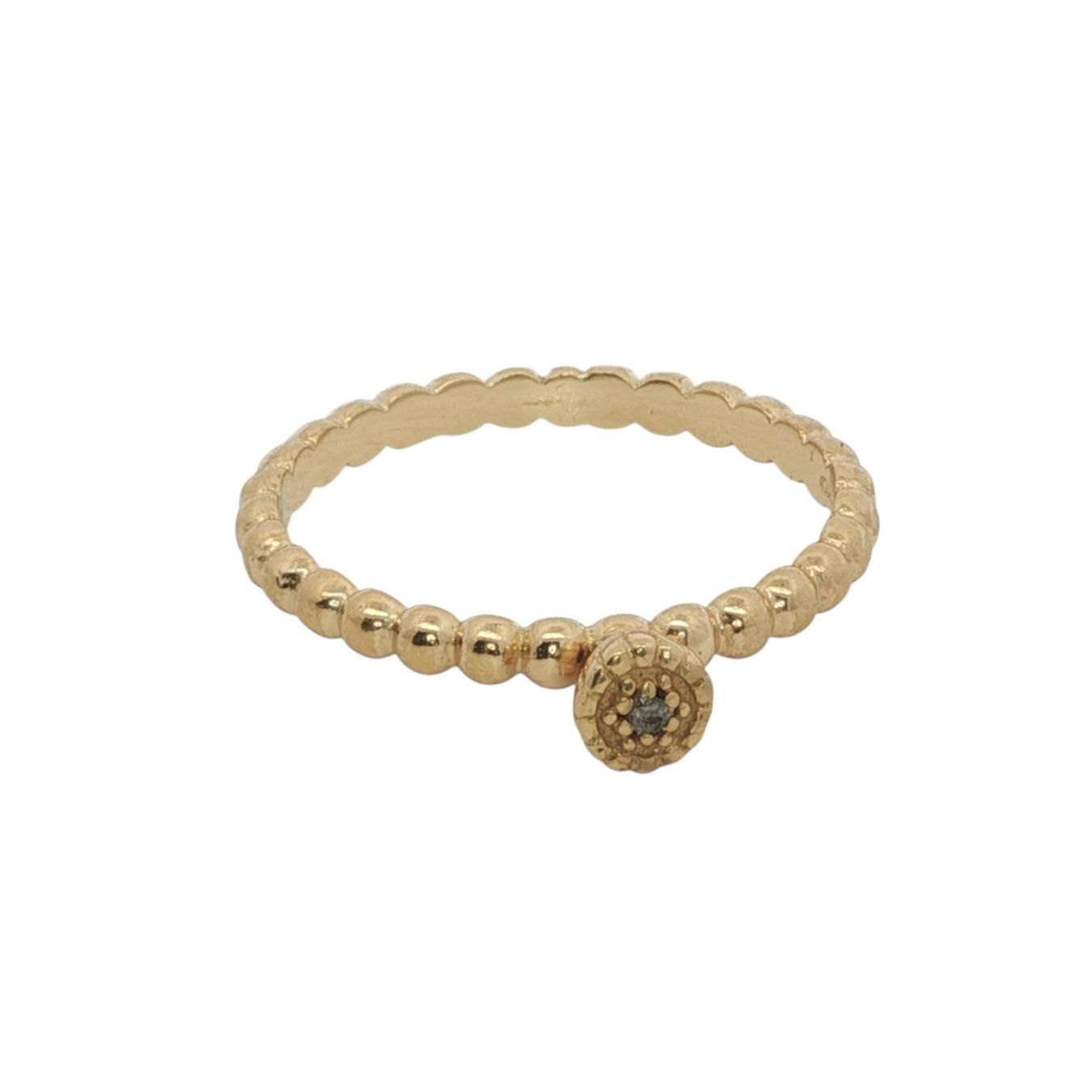 Olga Ribler Bagues: Feiner Silber Ring 925 mit Diamant Grösse 58 – Neuf (Voir description) à Luzern par Schmuckoutlet 3