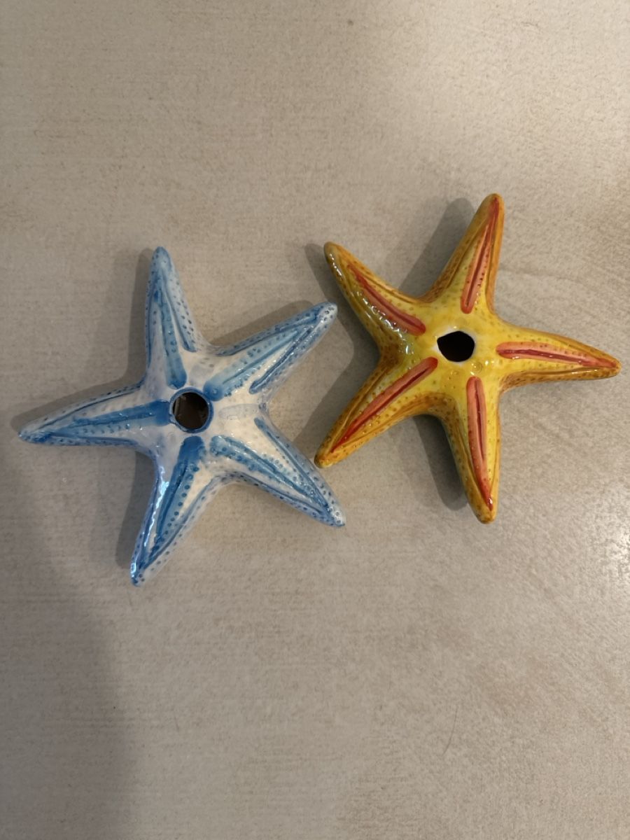 Tutte le decorazioni: starfish ceramic decoration for summer decor – Nuovo (secondo la descrizione) da Corsier GE venduto da Arca_ReLife