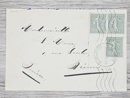 CL17 Enveloppe + Timbre France 1945