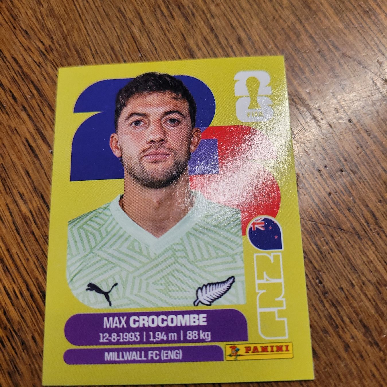 Panini Carte collezionabili: Panini26 NZL Crocombe – Nuovo (secondo la descrizione) da Winterthur venduto da Flomal