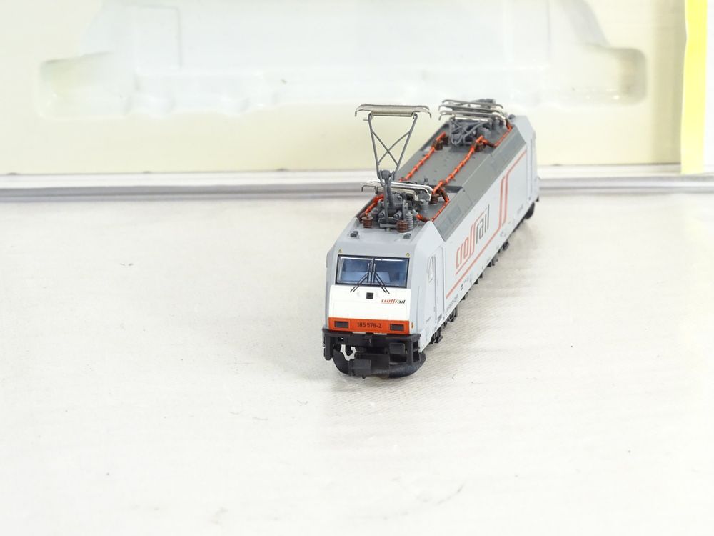 Minitrix 12596 Crossrail BR185, Grau, DSS/Analog, Spur N,OVP (Gebraucht ...