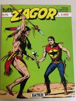 TUTTO ZAGOR # 45 SATKO! Italy 1990 Sergio Bonelli Ed.