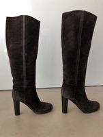 Chloé Velourslederstiefel