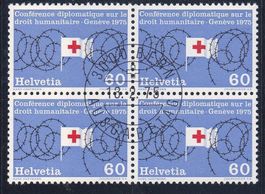 ET 4er Block Werbemarken 1975