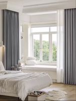 Luxury Dark Grey Blackout Curtains - Excellent Quality!