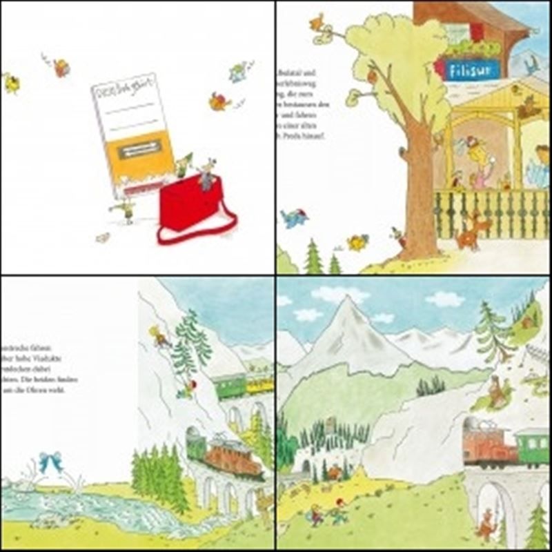 Bücher: Bilderbuch,Türli&Flidari,B2, AlbulaBahn- – Neu und originalverpackt aus Wettingen von Swala 1