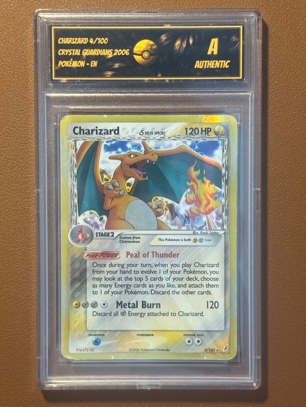 Pokémon Carte collezionabili: Charizard Delta Species 4/100 - SG A - AUTHENTIC - EN – Nuovo (secondo la descrizione) da Chêne-Bougeries venduto da Carte-Sauvage 1