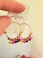 Boucles d'oreilles Lovisa colorées, neuves jamais portées!