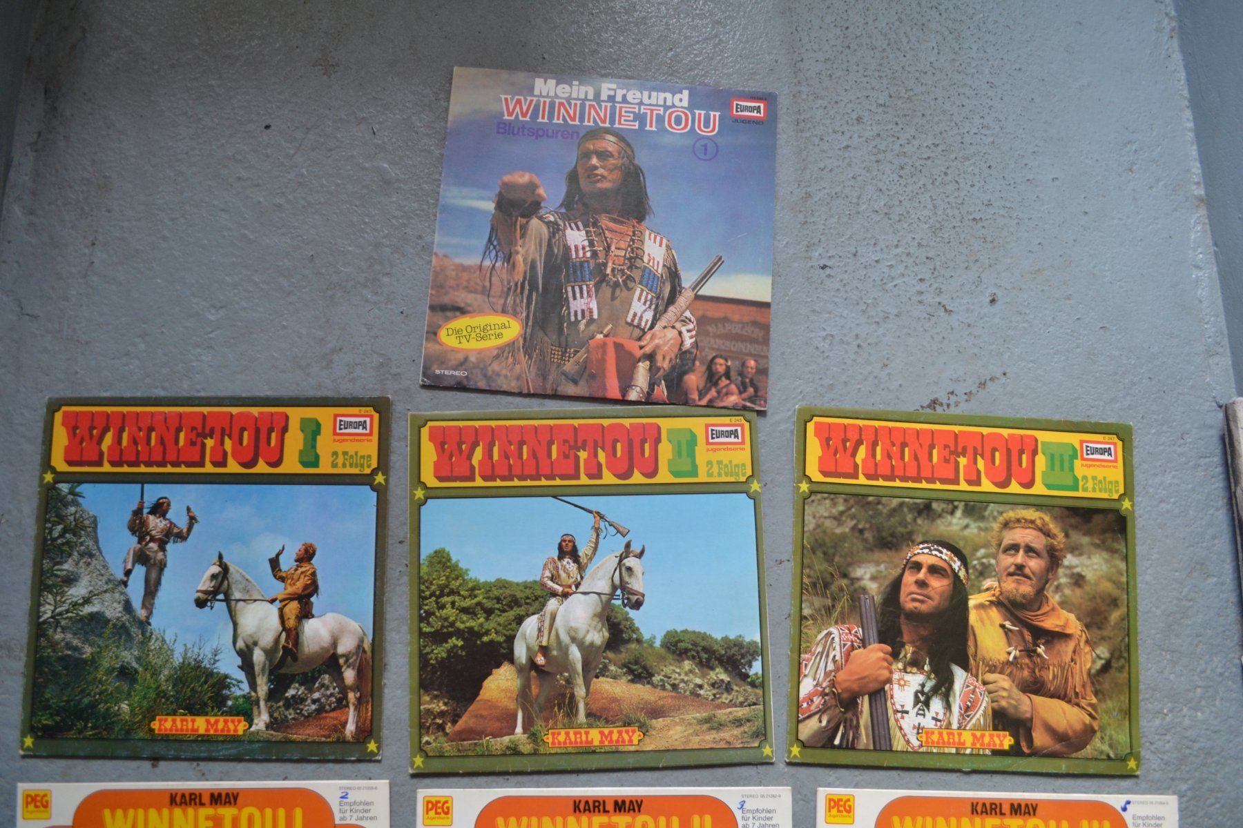 Dischi in vinile: LP Winnetou 10 Stück – Usato da Beinwil am See venduto da kajak55 1