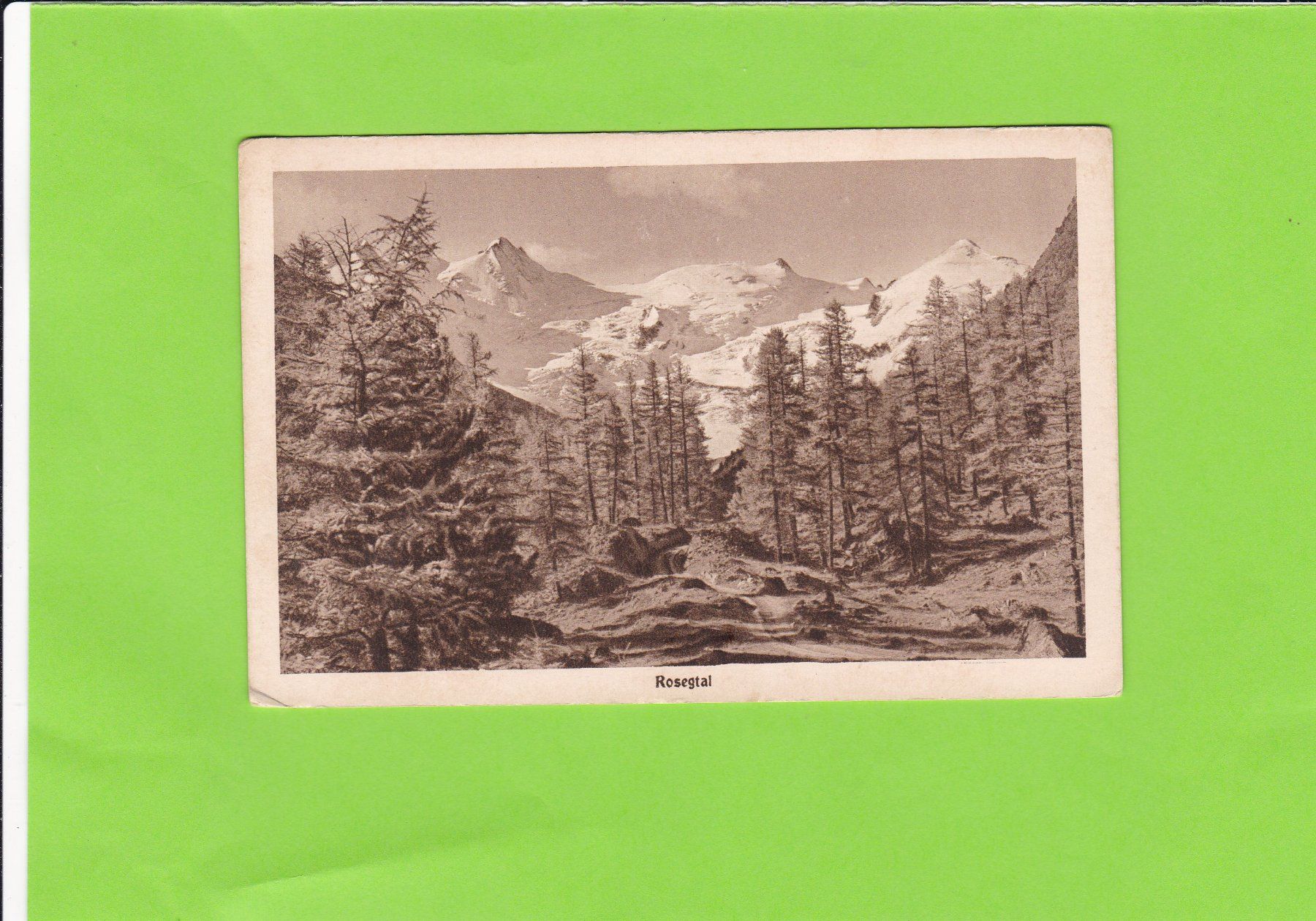 Cartoline postali: Rosegtal – Usato da St. Peterzell venduto da neckertal