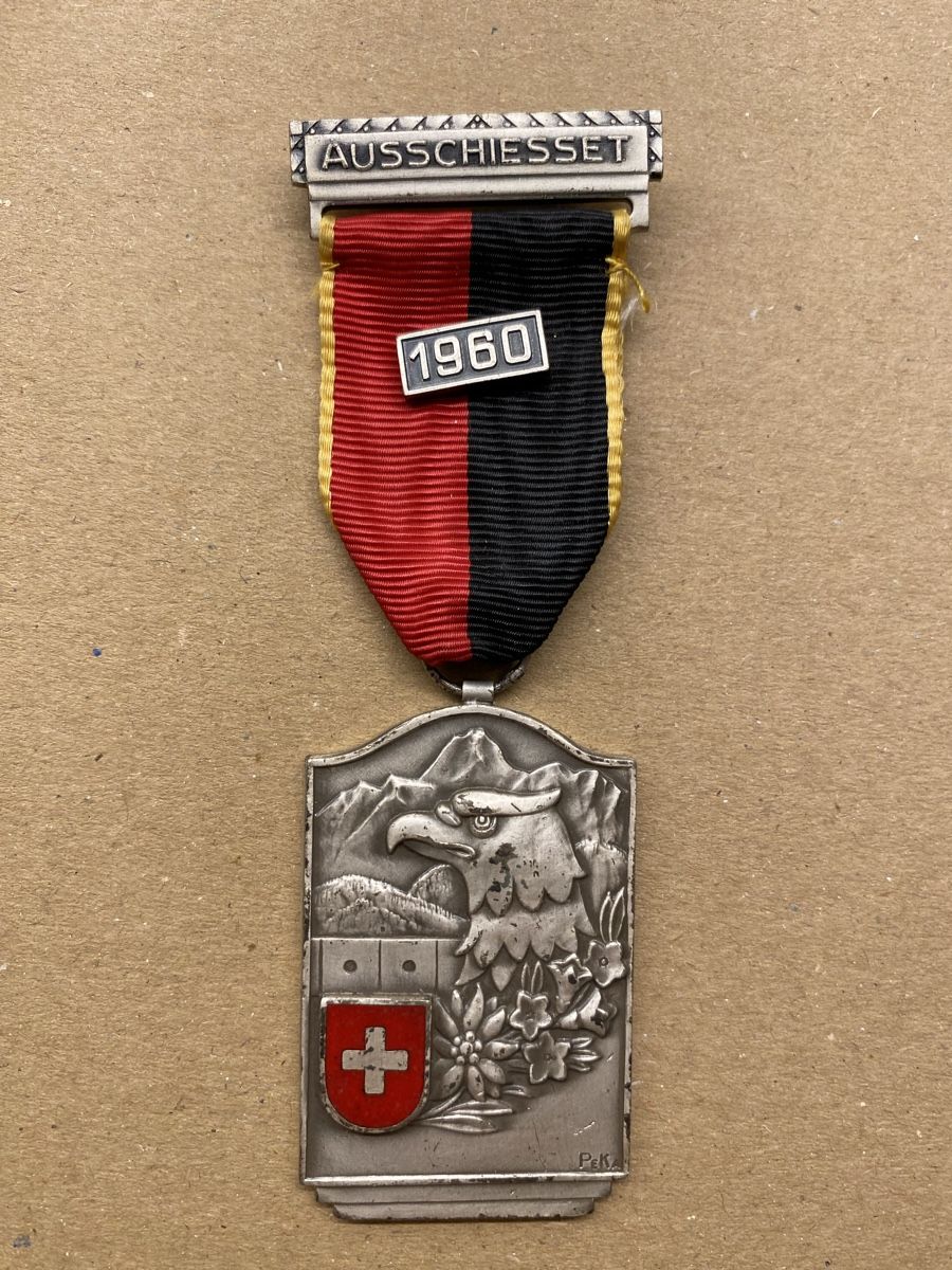 Medaillen: Ausschiesset 1961 – Gebraucht aus Nusshof von Cardinal7