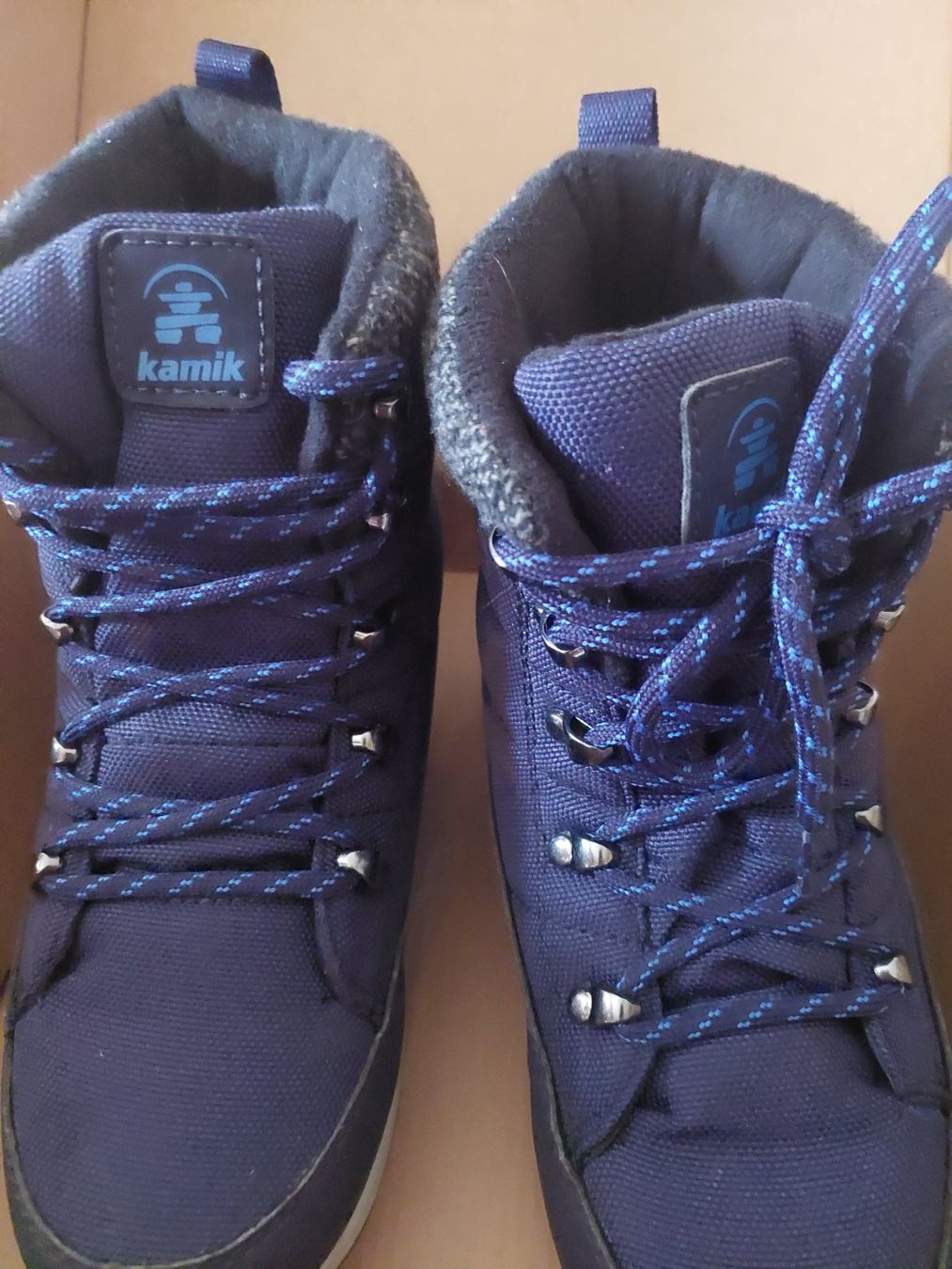 Kamik Scarpe per ragazzi: Kamik Winterstiefel Owl Grösse 35 – Usato da Beckenried venduto da Havacola 2