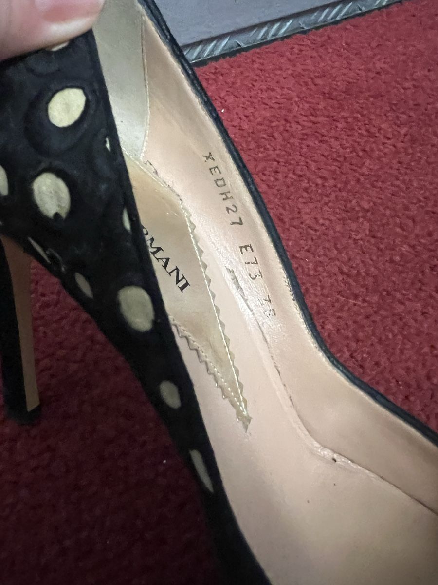Armani Damenschuhe: Schicke Pumps von Giorgio Armani, Gr.38 – Gebraucht aus Zürich von Kos12345 4