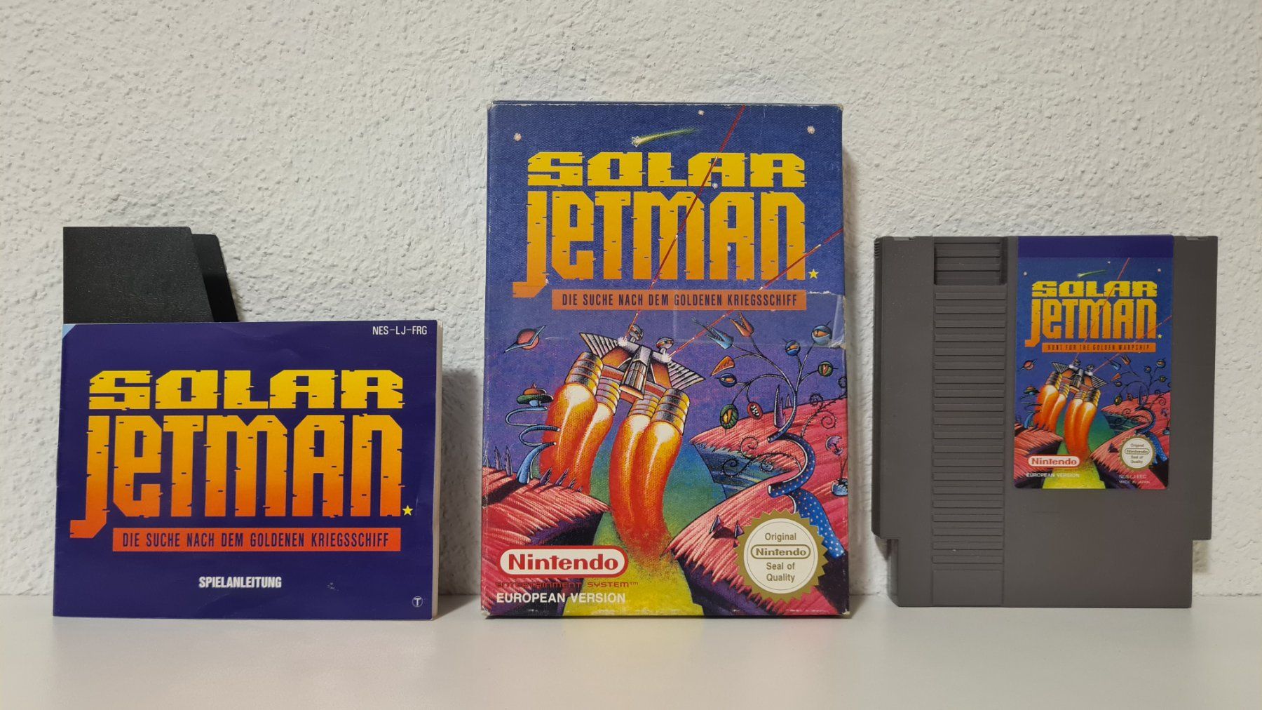 Nintendo Giochi: SOLAR JETMAN - CIB / Pal B Nintendo NES – Usato da Dübendorf venduto da digital_bath