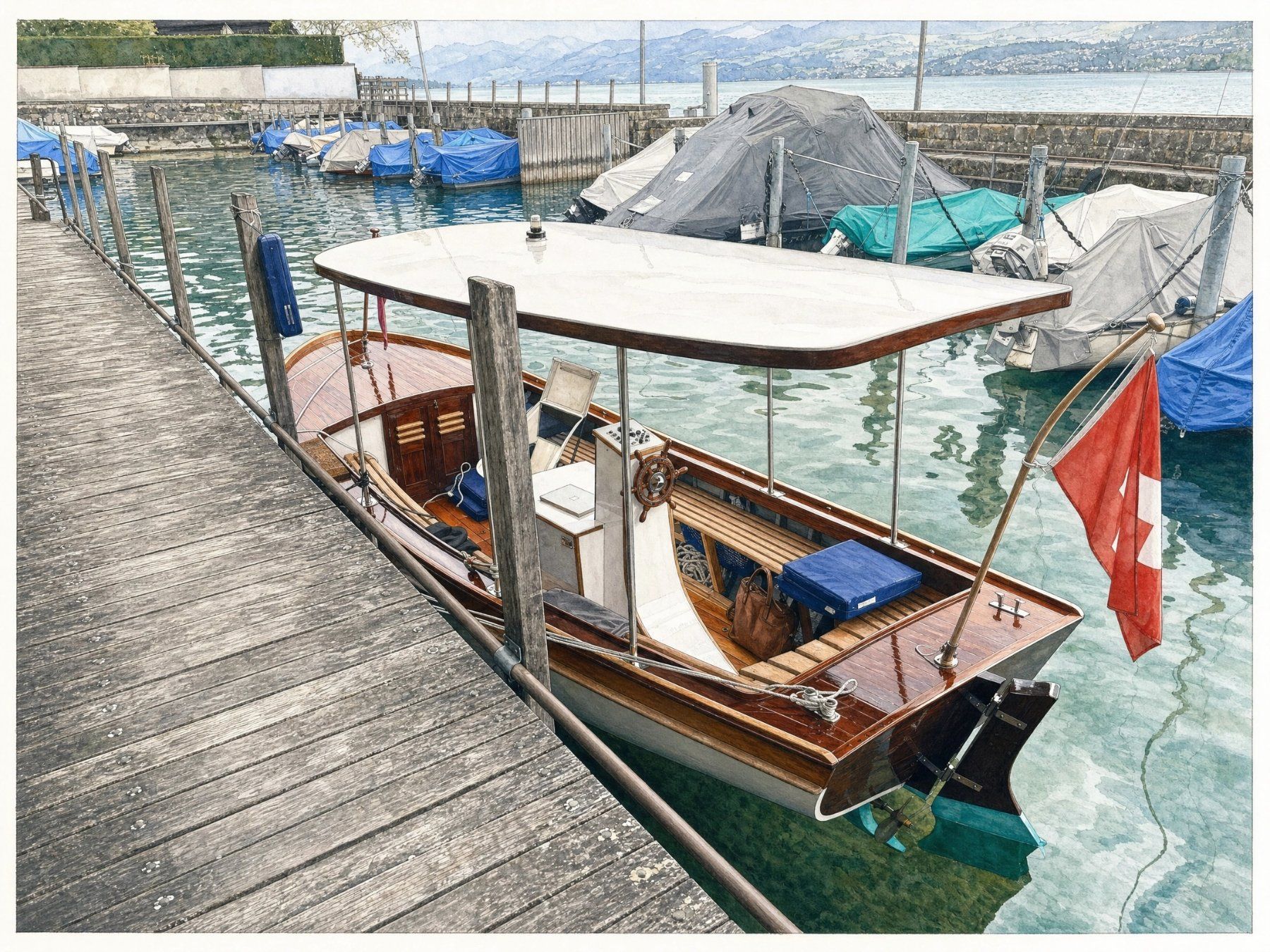 Boote: Oldtimer Kutterli – Gebraucht aus Maschwanden von Moergel1956 1