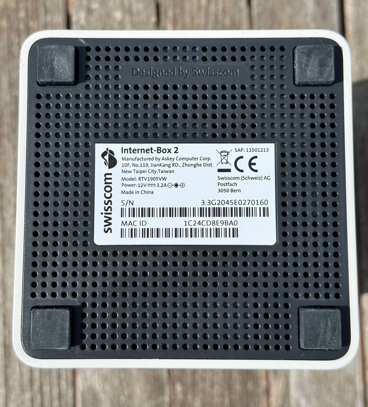 Swisscom Modem & Router: Swisscom Internet-Box 2 VDSL Router Modem Dual-WLAN – Usato da Zollikon venduto da abrandli 4