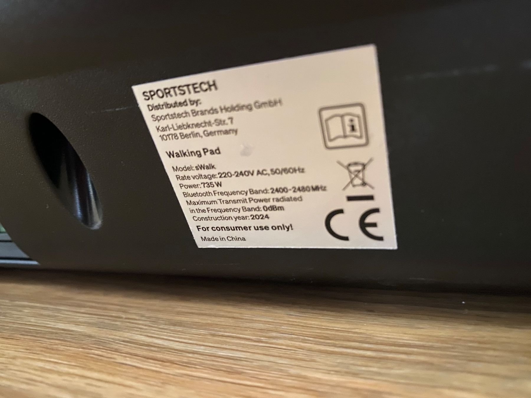 Hometrainer: Laufband Sportstech sWalk – Usato da Galgenen venduto da New20 3