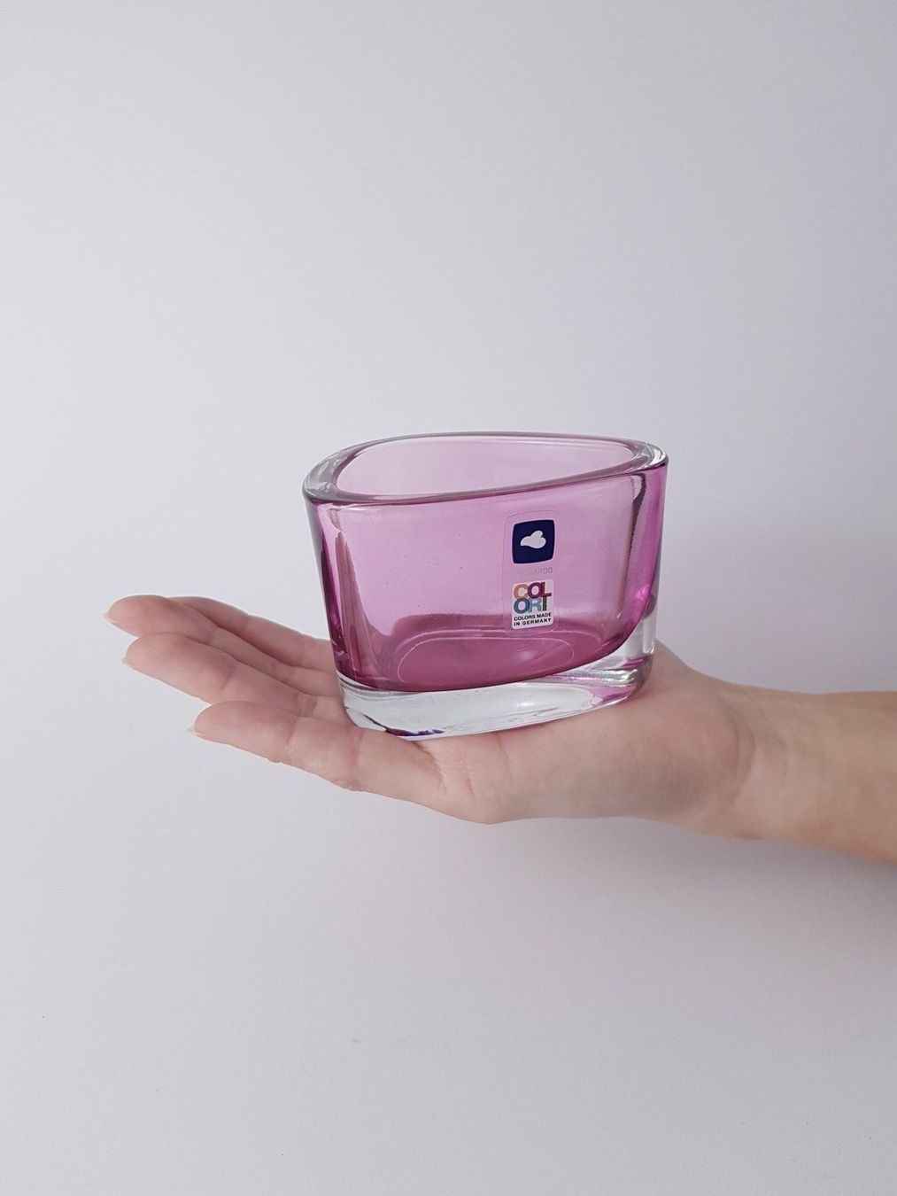 Tutte le decorazioni: Organic Tischlicht Rosa Transparent Glas – Usato da Brugg AG venduto da swiss.sales.force 3