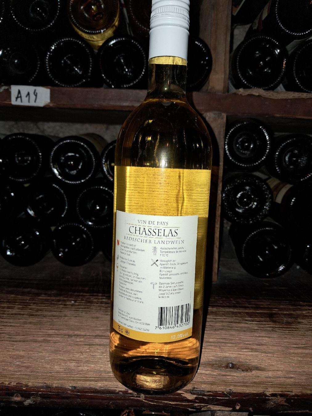 Wein: Merops apiaster Chasselas 2016 – Neu und originalverpackt aus Le locle von juliensaran 2