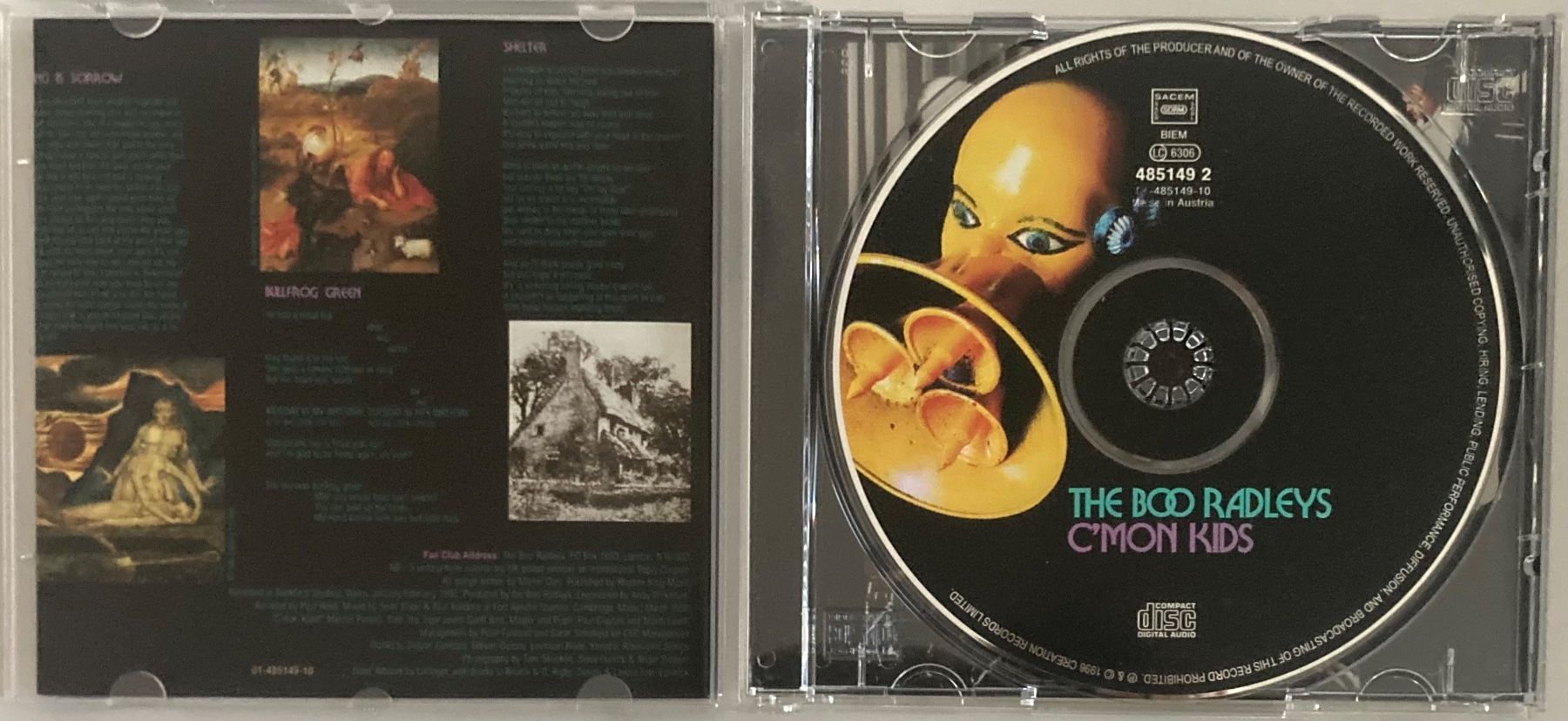 CD: THE BOO RADLEYS - C'MON KIDS – Usato da Poliez-Pittet venduto da Newtown-Records 2