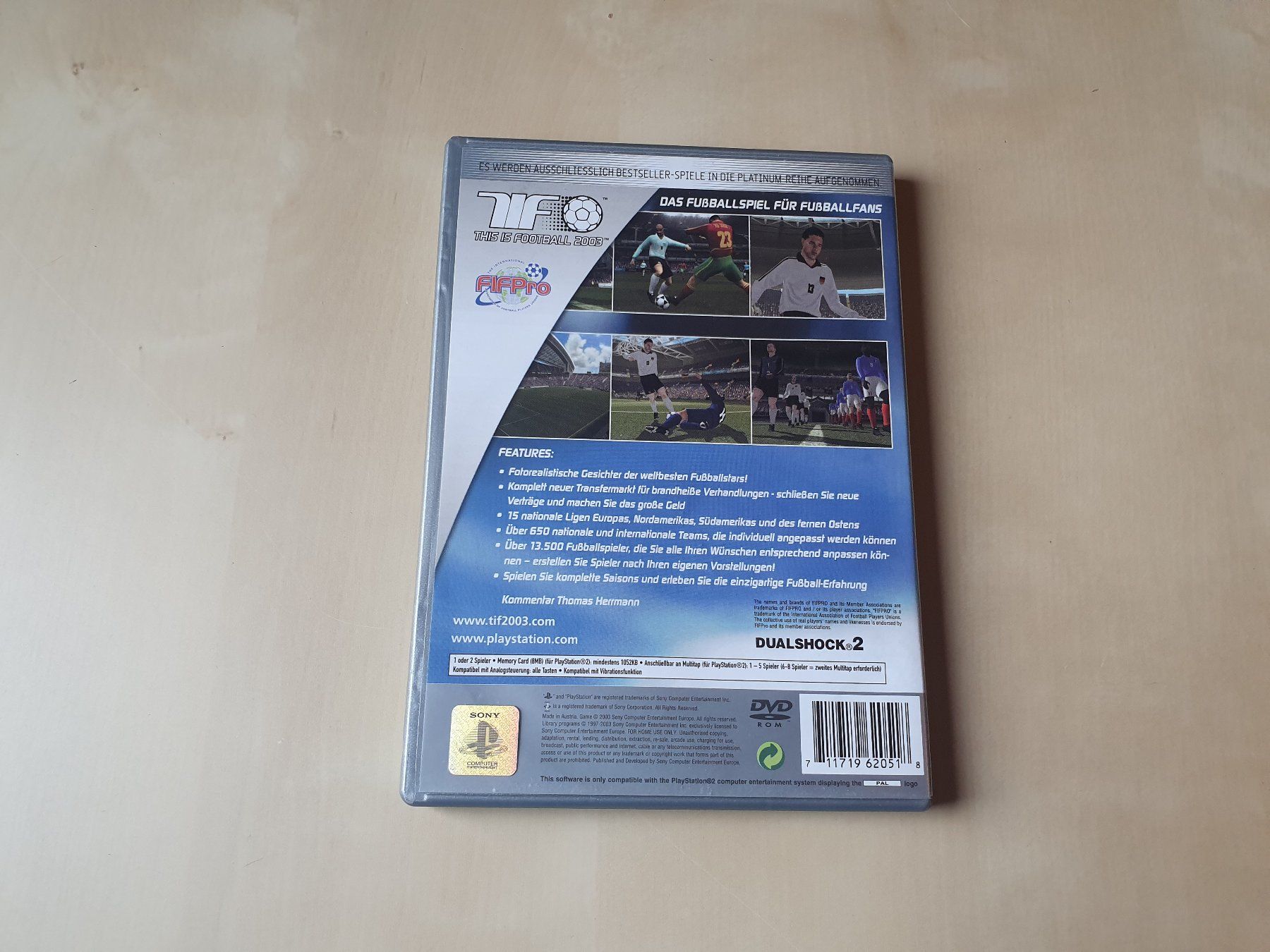 Sony Spiele: This is Football 2003 – Gebraucht aus Stansstad von collectorsshop 1