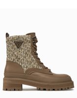 Guess Schnürstiefel beige mit Tweed Grösse 40 neu