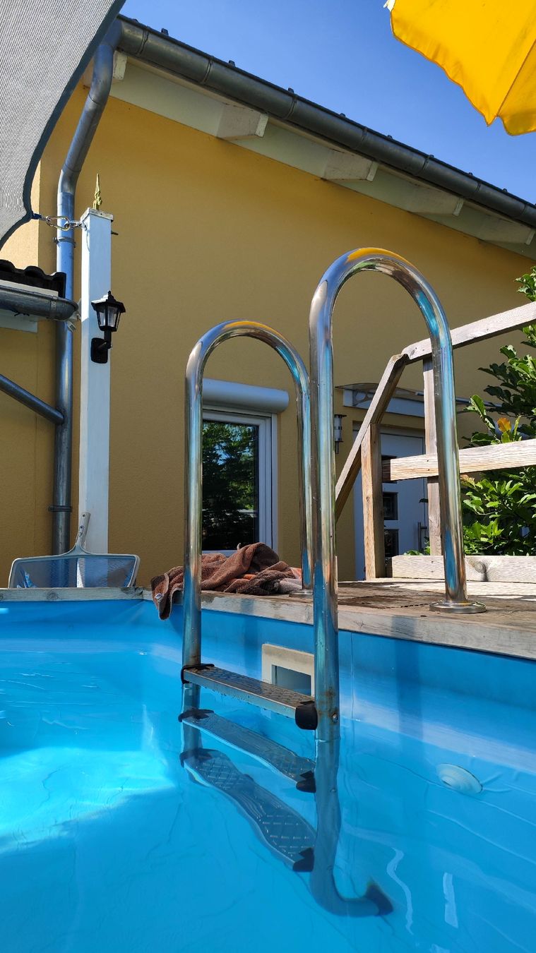 Leitern: Pool Leiter Inox – Gebraucht aus Etziken von Beni380