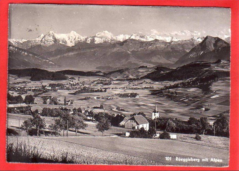 Cartoline postali: RÜEGGISBERG GROSSFORMAT – Usato da Grüningen venduto da Kartenlaube