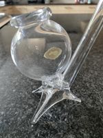 Dekorative Glas Pfeife, Vintage Design, Sammlerstück!
