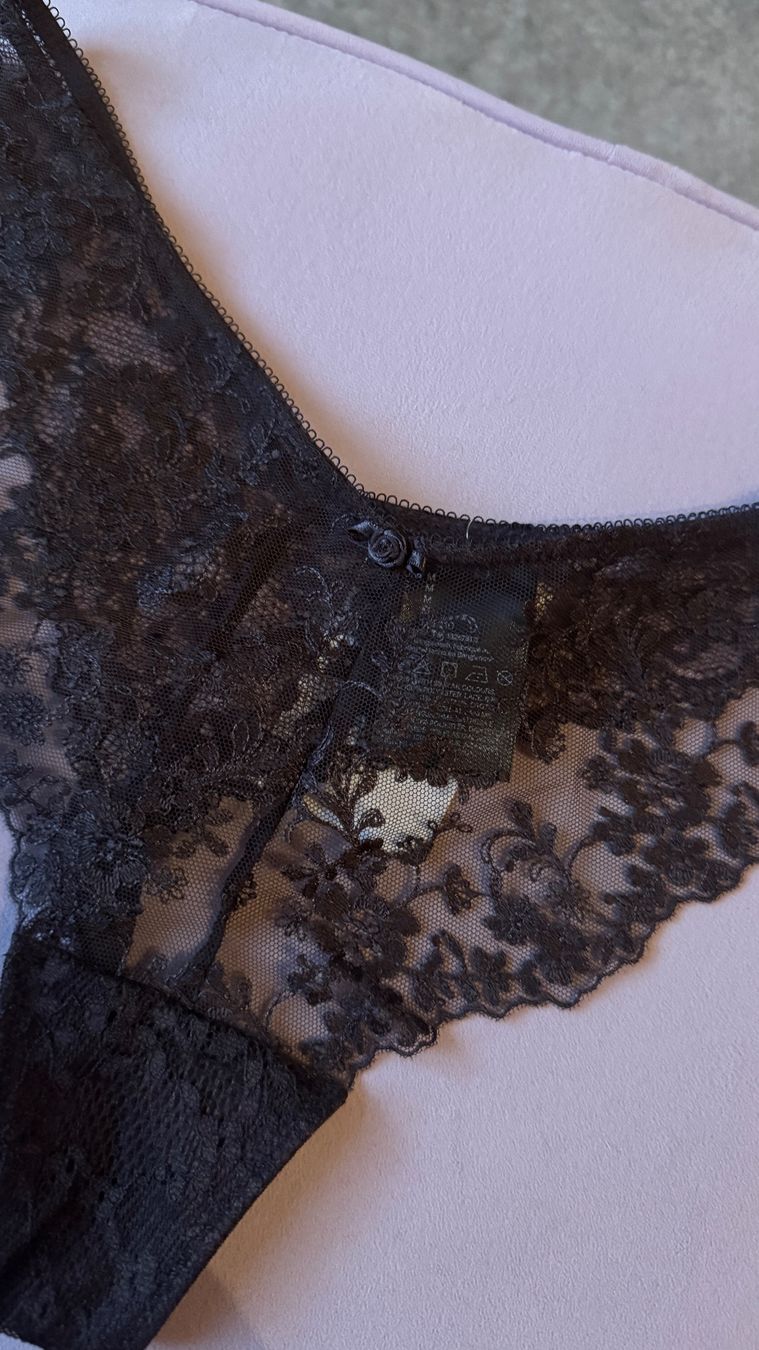 H&M Sonstige Unterwäsche: NEU Tanga braun Spitzen-String, Grösse M – Neu und originalverpackt aus Kriessern von loolah 3