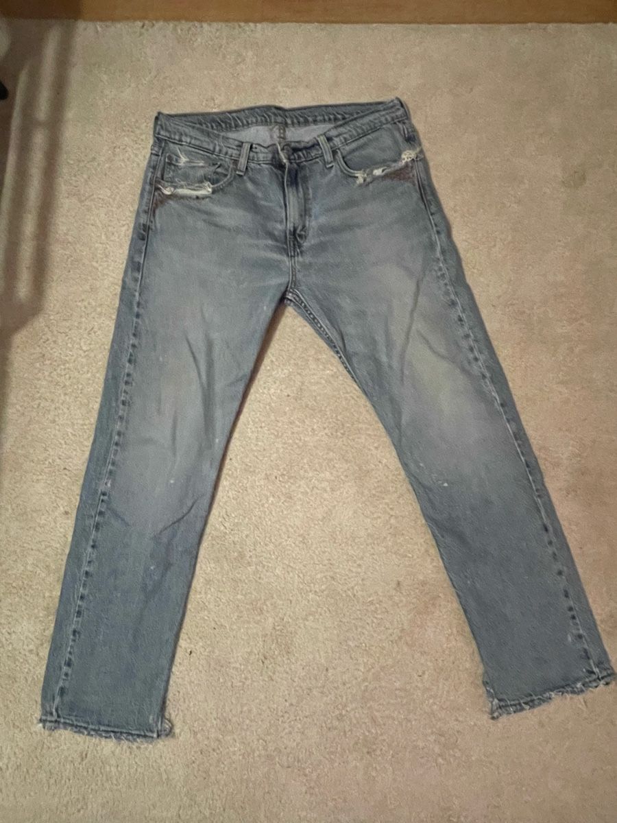 Levi's Jeans: Levis 501 Jeans Customized – Usato da Riehen venduto da lau_2dnx 3