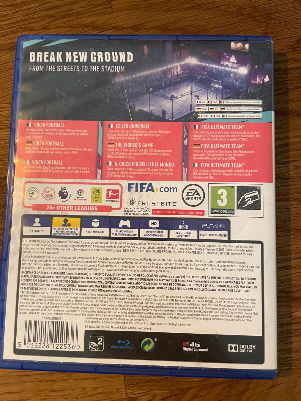 Giochi: FIFA 20 PS4 – Usato da Bülach venduto da bjoernbenny 1