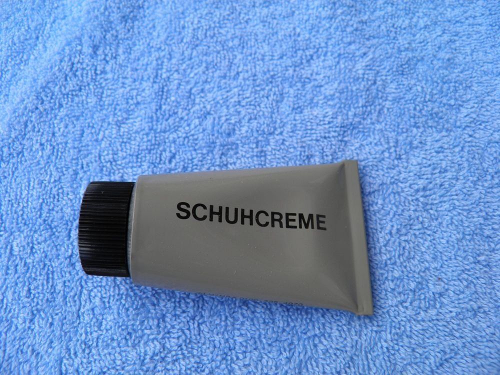 Toko Prodotti per la cura: Original Schuhcreme Schweizer Militär , schwarz – Nuovo e nell'imballaggio originale da Triesen FL venduto da Trigon