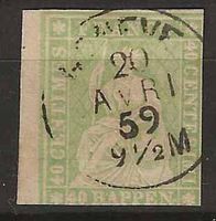 CH026c - Strubel 26c obl.