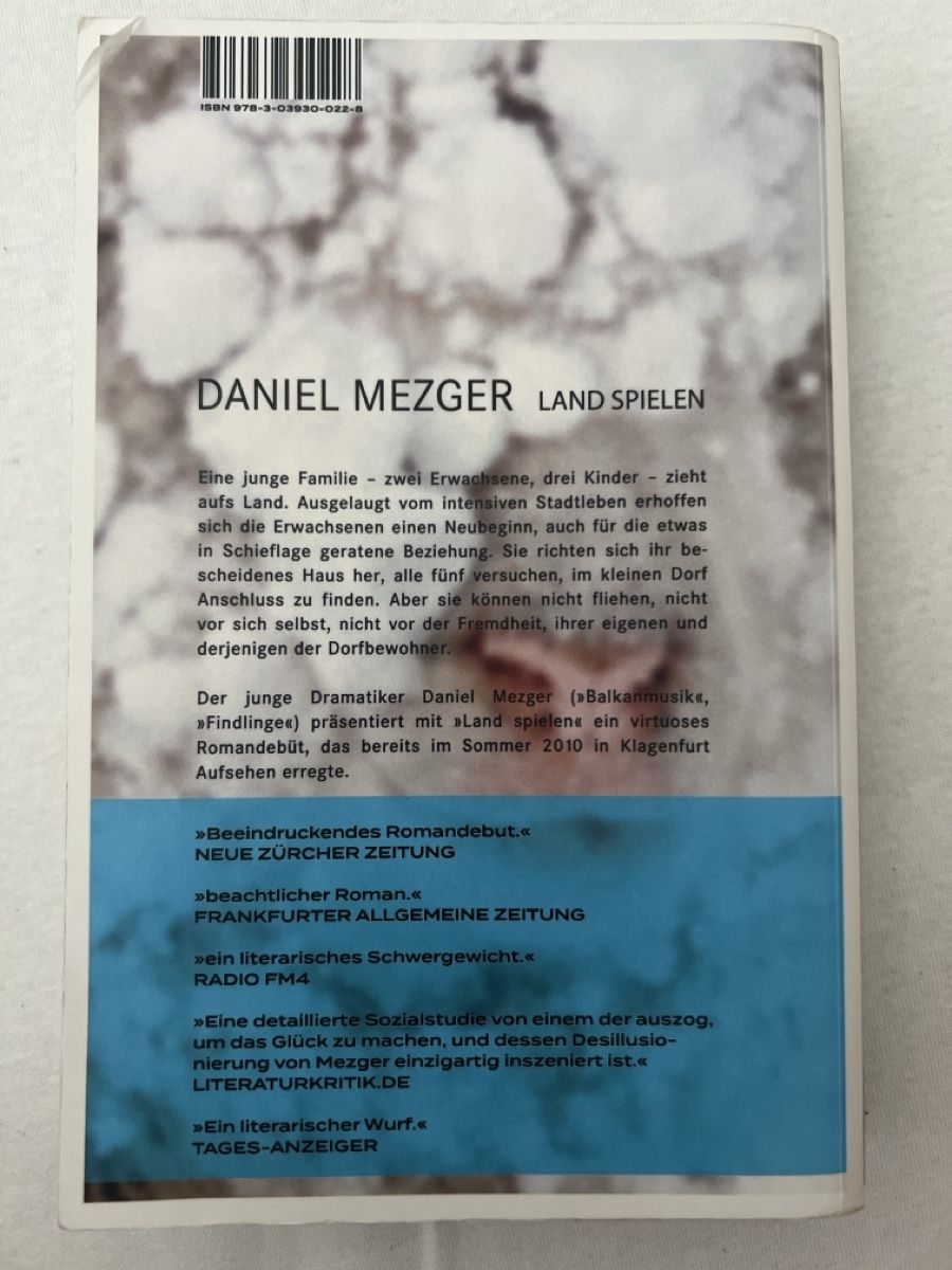 Bücher: Land spielen, Daniel Mezger – Gebraucht aus gattikon von isa_6skk 1
