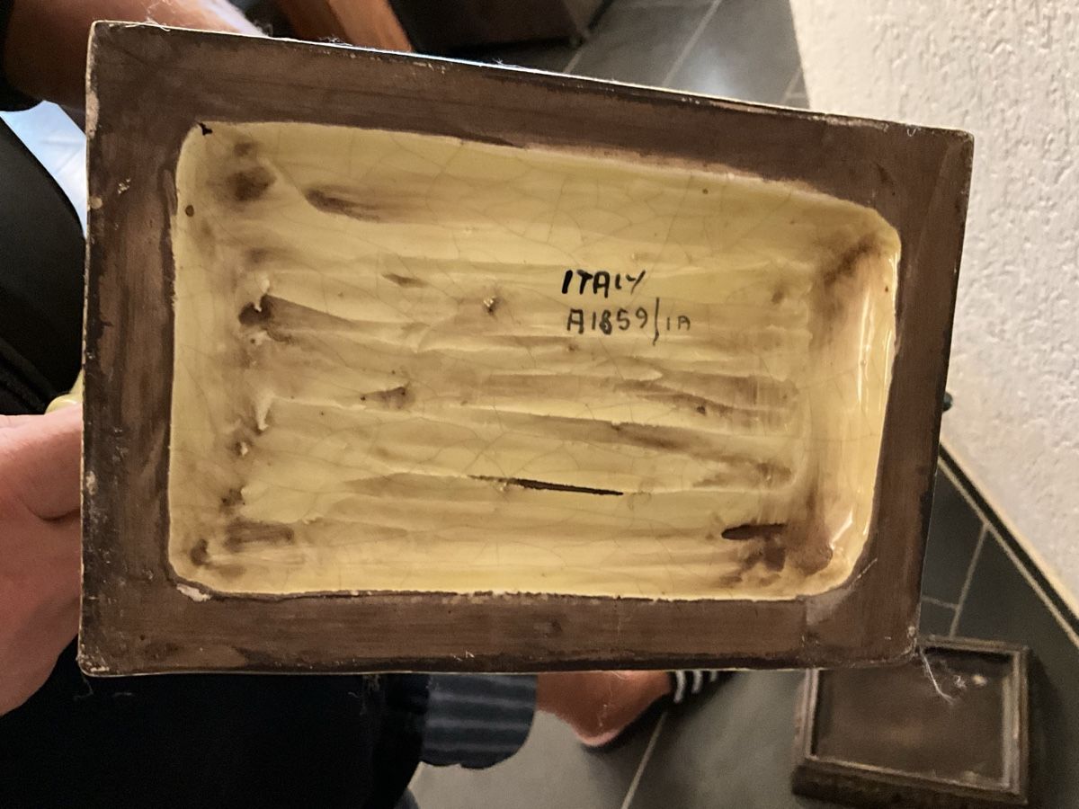 Figuren: Zwei Keramik Pferde auf Sockel – Gebraucht aus Niederlenz von mar_p5sx 2
