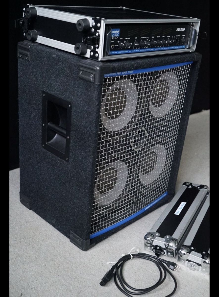 Ebs Amplificatori: Bassamp EBS HD 350 Topteil & EBS 410 Evo. Proline 2000 – Usato da Bern venduto da xan_g2pd 8