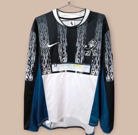 Maillot Nike x CAV EMPT long sleeve jersey noir bleu - M #P2