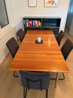 Extendable dining table, ausziehbarer Esstisch