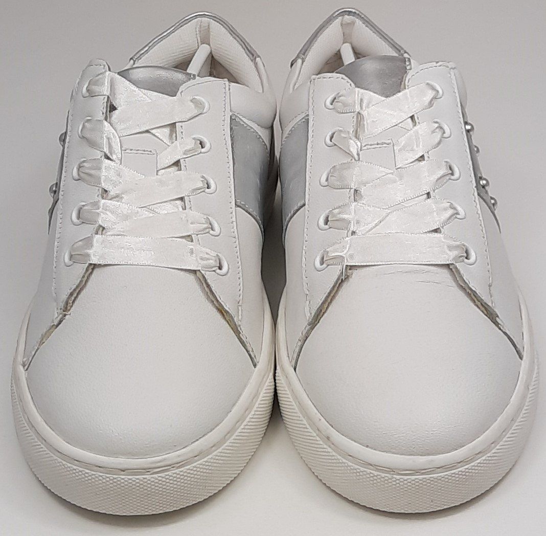 Lascana Damenschuhe: LASCANA Sneaker Schnürhalbschuh mit Perlen Gr. 37 – Neu und originalverpackt aus Seuzach von VT-Collections1 5