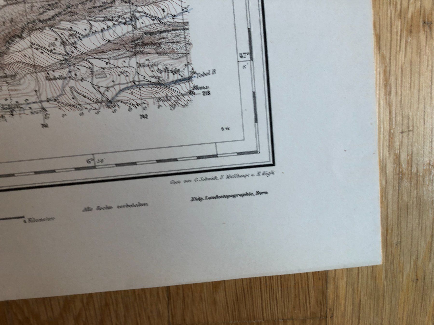 Cartes géographiques & atlas: Siegfriedatlas Bl. 253: Wallenstadt – D'occasion à Zürich par allp 4